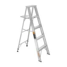 Truper ESTA-24, Escalera de tijera, aluminio, tipo ll, 4 escalones - Escalera - Ver 1