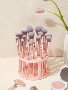 1pc Cosmetic Storage Rack, Multi-Functional Detachable Organizer, Desktop Makeup Brush Holder With Compartment Storage Box Plastic Cosmetic Organizer For Lipstick, Jewelry, Dressing Table And Dressing Room, Suitable For Eyebrow Pencil, Lipstick, Brushes And Makeup Supplies, Living Room, Kitchen, Bathroom, Bedroom And Other Places, Perfect Gift For Valentine's Day And Thanksgiving, Sturdy Cosmetic Dressing Table Organizer - Multicolor - View 13