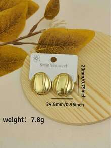 Boucles d'oreilles vintage dorées pour femmes, boucles d'oreilles pendantes longues en forme de goutte d'eau en acier inoxydable, bijoux de plage imperméables pour vacances d'été, bijoux de vacances pour femmes - Doré - Voir 29