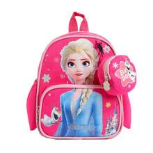開學季 Marvel & Frozen 聯名幼兒園男女童後背包，附配套零錢包，女款時尚機能書包，蜘蛛人與艾莎公主多 IP 系列，多色可選，防水耐磨牛津布，高清卡通印花，可拆卸零錢包，人體工學透氣肩帶，雙拉鍊大容量主層，側邊網袋水壺袋，分層收納，適合 2-6 歲，入學開學必備，日常上學與旅行適用，Disney & Marvel IP 周邊，生日禮物，兒童節禮物，中性輕量學生後背包 - 肩膀包 - 查看 8