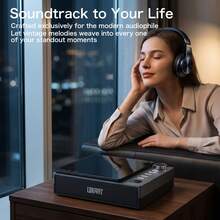 LOKMAT Portable CD Player/Bluetooth Speaker With AM/FM Radio, USB Port, AUX Input, Headphone Jack, Compatible With CD-R/W And MP3-CD, Stereo Sound, With Bass, AC/Battery Powered, Can Charge Mobile Phone - View 12