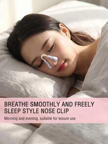 4pcs Purple/Pink Soft Silicone Nose Clips, Transparent U-Shaped Nose Bridge Enhancer, Painless Nose Slimming And Bridge Lifting Tool - Multicolor - View 6