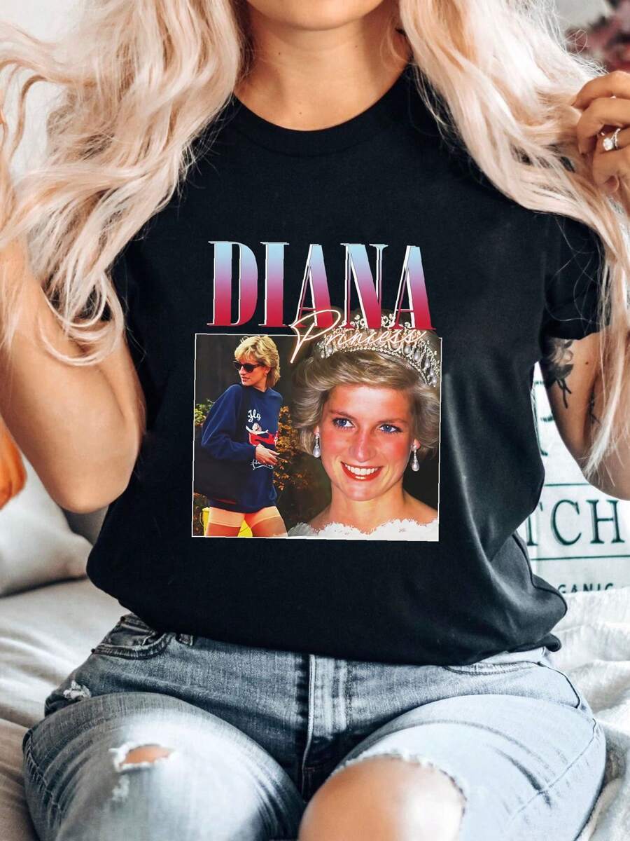 Damen T-Shirts - Schwarz - Übersicht 1