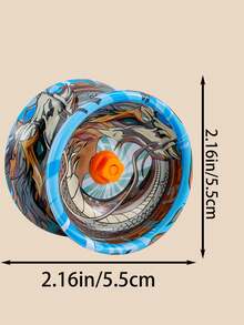 Premium Metal Alloy Yo-Yo - Dual Responsive & Unresponsive Modes, Entry Level For Beginners, Professional Competitive Trick Juggling YoYo Toy, Great Gift For Hobbyists & Players - Multicolor - View 11