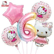 New Cartoon Cute Cat 3D Aluminum Foil Balloon Set, Cute Cat Birthday Decoration - As Shown In the Figure - View 18