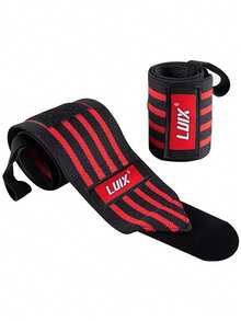 1 Pair Men's Fitness Wrist Wraps, Compression Support Band For Deadlift And Bench Press, Wrist Bandage To Prevent Sprains, Suitable For Running, Fitness, Sports, Cycling, Ice And Snow Sports, Extreme Challenges, Hiking, Camping, Shooting, Martial Arts, Self-Defense, Football, Basketball, Volleyball, Table Tennis, Badminton, Tennis, Other Ball Sports And More - Multicolor - View 13
