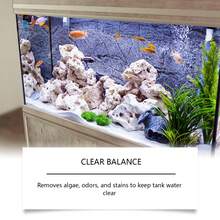 Fish Tank Cleaner Daily Cleaning Maintenance Freshwater Fish Tank Care Clear Fish Pond Cleaner Fish Pond Fish Tank Water Quality Purification Care Liquid - A-Blue - View 2