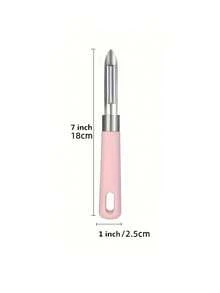 1/2pcs Fruit & Potato Peeler, Kitchen Peeling Knife With Ergonomic Non-Slip Handle And Sharp Blade, Suitable For Home And Commercial Use - Multicolor - View 8