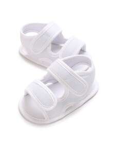 Classic Infant Mesh Breathable Walking Sandals, Non-Slip Lightweight Summer Infant Walking Shoes - White - View 5