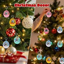 1pc Retro Electronic Pet Egg Keychain, Mini Nostalgic Handheld Game Toy With Multiple Pets & Interactive Modes, Creative Bag Decoration Gift For Children - Multicolor - View 11