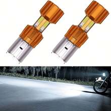 Heyword H4/P15D/BA20D 27W LED 3 COB Motorcycle Bulb 1300LM 6000K - H4-3COB - View 4
