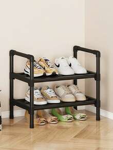 2-7 Tier Shoe Rack, 2 Pairs Per Shelf, Durable Metal Shoe Rack, Small Stackable Shoe Rack, Suitable For Room/Bedroom/Living Room/Shoe Storage - Multicolor - View 13