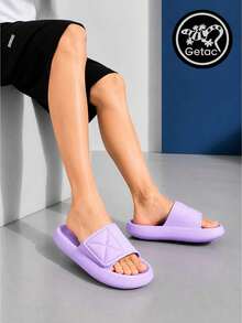 GETAC Women Flat Sandals - Lilac Purple - View 3