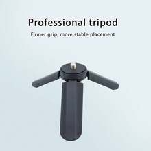 Portable Mini Tripod Desktop Camera Stand Lightweight Handheld Stabilizer Compatible With OSMO Pocket 4 & 3 & 2, Action Camera, Smartphone, Webcam Travel Vlog - View 6