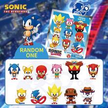 Sega 1pc  Official Licensed Blind Box 3D PVC Figure Clip Keychain,  & Tails Cute Cartoon Character Random Style, Backpack Decoration, Birthday Christmas New Year Gift - Multicolor - View 8