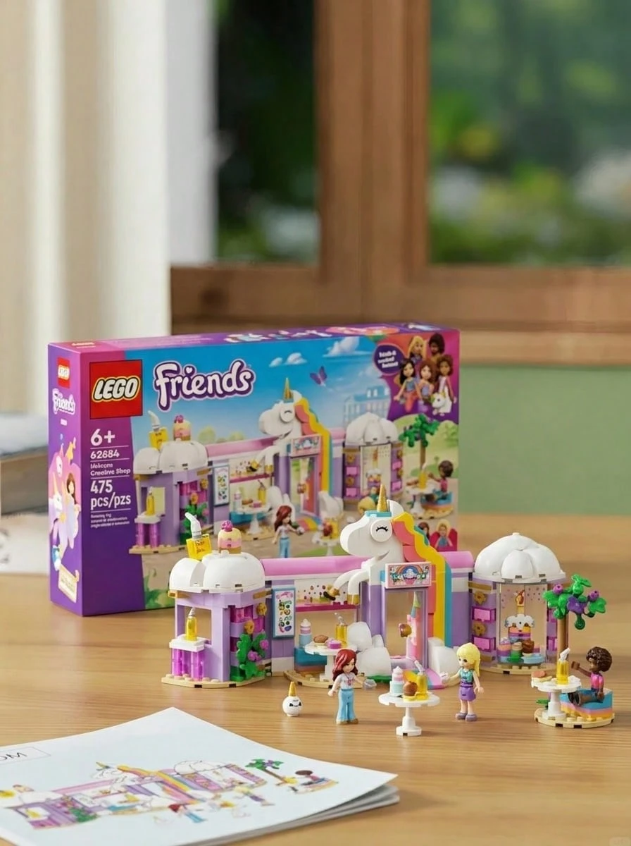 LEGO Friends Unicorn Dream Café Kids 6Years+ 42684 - Multicolor - View 1