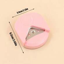 1pc/3pcs Corner Rounder Punch, Small Circle Cutter, Photo Corner Cutter, Business Card Corner Cutter, Paper Corner Cutter, DIY Corner Rounder R4 Chamfer Cutter, Handmade Photo Paper Card Right Angle Sharp Corner Rounding Trimming Cutter - Multicolor - View 11