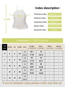 ARA CHIC Women's White Textured Pleated Camisole, Sexy Open Back Tie Strap Crop Top, 2026 Spring/Summer New Beach Vacation Style - White - View 3
