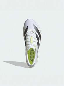 Adidas Men's ADIZERO ADIOS 9 Performance Full Speed Competition Marathon Thin Sole Racing Running Shoes KH8894 - Light Grey - View 5