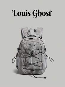 Lightweight Backpack, Perfect Balance Between Urban Commute And Outdoor Hiking, Multi-Pocket Functional Design, Versatile Backpack. Spacious Main Compartment Can Easily Accommodate Laptop And Daily Essentials; Front Equipped With Convenient Zipper Pocket For Storing Phone, Keys And Other Small Items. Whether For Daily Commute, Campus Classes, Weekend Outings Or Short-Distance Hiking, This Backpack Combining Aesthetics And Functionality Can Be Your Reliable Assistant. - Multicolor - View 13