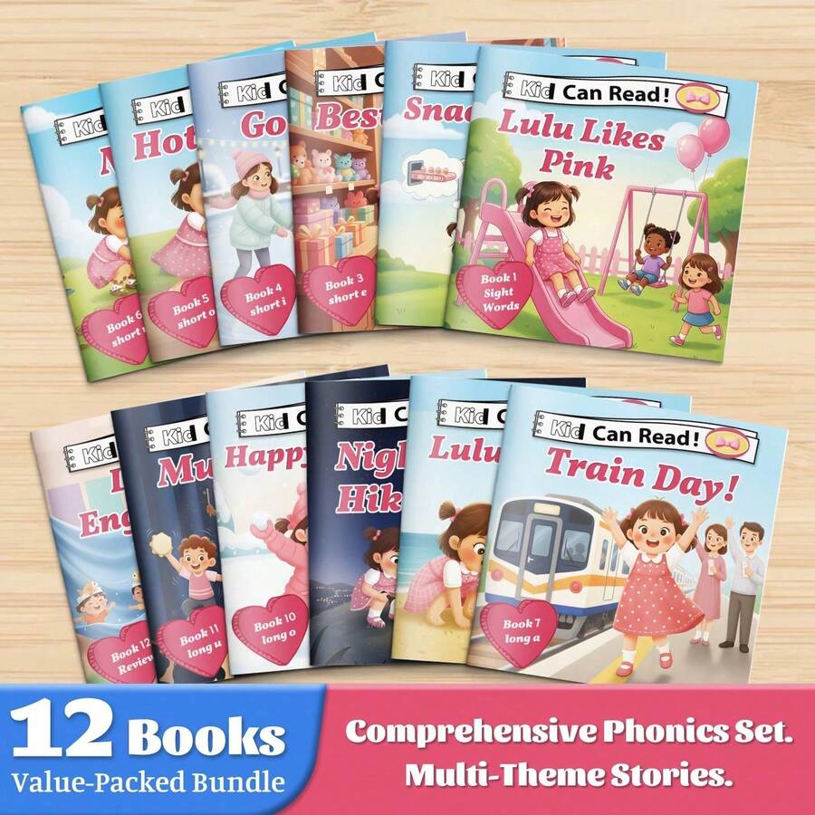 Phonics-Based Picture Storybook, Short Stories With Decodable Words And Gentle Repetitive Sentence Patterns, Helps Build Reading Confidence And Fluency, Perfect For Bedtime Reading And Daily Practice - Children's Picture Book Reading - View 1