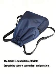 Waterproof Drawstring Backpack With Wet Dry Separation Large Travel Backpack With Mesh Side Pockets Large Gym Bag Adjustable Shoulder Straps For Men Women Perfect For Outdoor Sports Fitness Training And Daily Use Travel Hiking Essentials - Multicolor - View 6