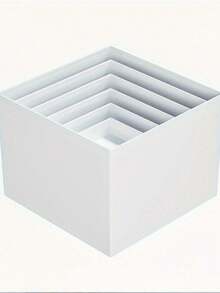 3/6 piezas Soportes apilables de acrílico para exhibición de postres, Cajas rectangulares blancas para postres, Múltiples tamaños disponibles, Ideal para fiesta, buffet, decoración de boda, despedida de soltera, baby shower, fiesta de cumpleaños, exhibición de postres de fiesta, decoración de fiesta de Navidad y vacaciones - cuadrado blanco - Ver 15