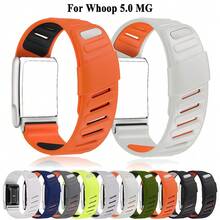 Silikon Smartwatch-Armband kompatibel mit 5.0 MG Herzfrequenzmesser, weiches verstellbares Ersatzarmband-Zubehör, Unisex Sportarmband, kompatibel mit 5.0 MG Uhrarmband, Schnellverschluss-Armband - 25 mm - Übersicht 12