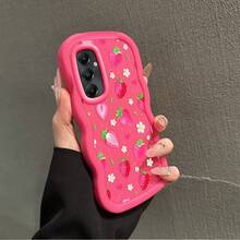 Capa de Celular: PSZ10025 Adequada para for , Compatível com for Galaxy A04s/A05s/A13 5G/A13/A14 4G/A14 5G/A15 4G/A15 5G/A16/A16 5G/A17/A24 4G/A25 5G/A26 5G, Capa de Celular com Absorção de Choque, Antiderrapante, Leve, Durável, Antimanchas e Resistente à Sujeira - Rosa chiclete - Visão 9