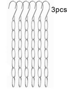 6/3/1pc Clothing Storage Hanger, Multi-Functional Large Capacity Coat Rack, Organizer Extra Long Style, Suitable For Wardrobe Storage, Perfect For Clothing Stores, Decorative Use, Space-Saving, Anti-Wrinkle Durable, Fully Assembled Hanger, Suitable For Storing Dresses, Suitable For Spring, Summer, Autumn, Winter Seasons, Minimalist Fashion Style - Multicolor - View 9
