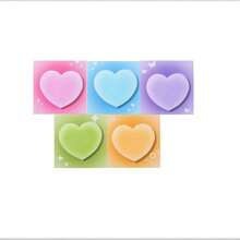 30pcs/Pack Heart/Star Shaped Sticky Notes, Total 5 Pads 150 Sheets, Multi-Purpose Convenient Notes, Can Be Written On, For Students, Office, Home Self-Adhesive - one-size - View 5