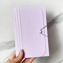 Nail Art Stamping Plate Storage Book, Foldable Dust-Proof Scratch-Resistant Storage Binder, Makeup Nail Sticker Organizer, Storage Display Card Album - Multicolor - View 11