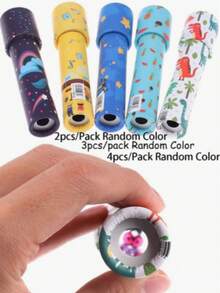 Teenager Eternal Changing Past Nostalgia Game, 2pcs/3pcs/6pcs Random Color Style Classic Magic Rotating Universal Electronic Game, - Multicolor - View 2
