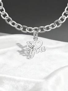 1 Peça Pingente Minimalista Único de Prata Esterlina 925 com Flor de Primavera e Coelho Mãe, Pingente DIY, Joia Requintada, Presente Adequado para Mulheres ou Homens - juntar - Visão 3