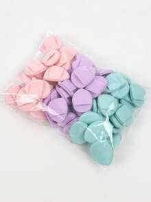 15/30/60pcs Mini Air Cushion Sponges, Including Air Cushion, Latex-Free Blended Sponge And Makeup Sponge, Suitable For Liquid Foundation, Powder And Concealer. Affordable Goodies, Gifts, Women's Gifts, Christmas Gifts, Lucky Draw, Travel, Affordable Goodies, Travel Essentials - Multicolor - View 8