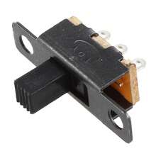 20pcs 5V 0.3 A Mini Size Black SPDT Slide Switch For Small DIY Power Electronic Projects - A - View 6