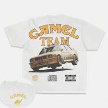 Nuova maglietta vintage 2026 con stampa di sigarette auto, top vintage in cotone a maniche corte, abbigliamento casual streetwear oversize per donne e uomini - 7 - Visualizzare 11
