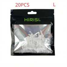 20pcs European Carp Fishing Rig Accessories, Fishing Beads, Companion Float Balls, Corn Soft Stopper Rod, Carp Bait Hook Tool - White - View 6