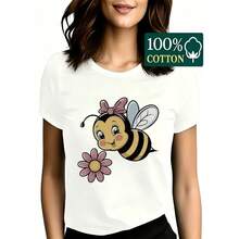 Women T-Shirts - 白色 - 查看 5