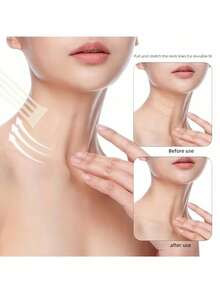 24pcs Neck Lifting Tape, Neck Lifting Patch, Neck Wrinkles, Anti-Sagging Neck Lifting Tape, Instant Lifting Patch, Adhesive And Lifting, Used For Neck, Eyes And Double Chin Lifting Neck And Face Tape - Multicolor - View 5