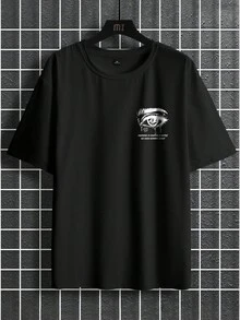 Camisetas de hombre - Negro - Ver 2