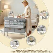 Diaper Changing Table - Grey - View 5