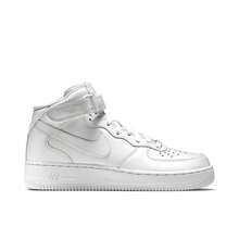Nike Air Force 1 '07, Comfortable, Versatile, Durable, And Slip-Resistant Mid-Top Sneakers For Men, Pure White. - White - View 5