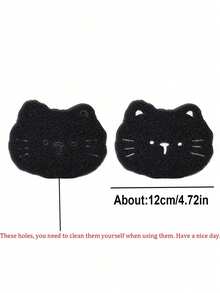 10pcs Pet Hair Removal Sponge Laundry Balls, Anti-Hair Design, Washable Cleaning Balls, Reusable Hair Collector, Effectively Prevent Hair From Sticking To Clothes And Bed Sheets, Essential For Pet Owners, Ideal Christmas/Halloween Gift - Multicolor - View 10