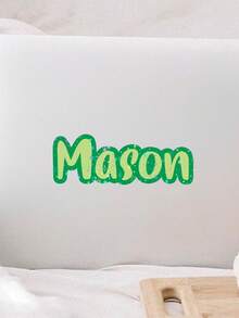 Graffiti Name Stickers: Customizable Text, Waterproof Personalized Sticker Labels. Custom Graffiti Name Stickers: Personalized Die-Cut Vinyl Stickers. - Multicolor - View 28