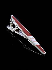 1/3/5 Pcs Tie Clips For Men, Classic Shiny & Glossy Tie Bar, Ideal For Father, Husband, Boyfriend, Business, Wedding, Tie Pins Set - Multicolor - View 5