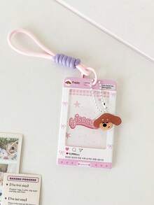 1 PC Sliding Keychain, Id Set, Pendant, Student Nameplate Storage Set, Hanging Decoration, Star Chasing Small Card, Hard Card Set, First Day Of School - Multicolor - View 3