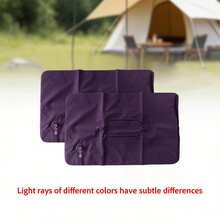 UNIQUEFORYOU 2pcs Inflatable Travel Pillows, Portable Ultra-Light Inflatable Camping Pillows With Neck And Waist Support, Washable Inflatable Pillows, Suitable For Airplane, Car, Office Nap, Hiking, Backpacking, Multi-Functional Travel Pillows. - 2pcs - View 12