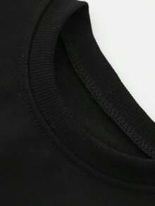 Camiseta Casual Estampada Avião Aviãozinhos 100% Algodão Casual Streetwear Lançamento - Preto - Visão 3