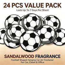 Unique Football Design, Classic Black & White Patterns, Perfect Gift For Sports Fans, Exquisite Rearview Mirror Pendant - Zuqiu - View 13